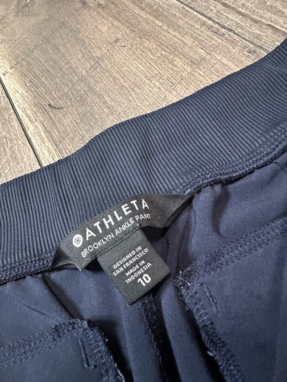 Athleta Navy Brooklyn Ankle Pant - Picture 2 of 7